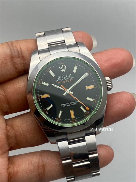 rolex milgauss bracelet width|Milgauss Rolex price.